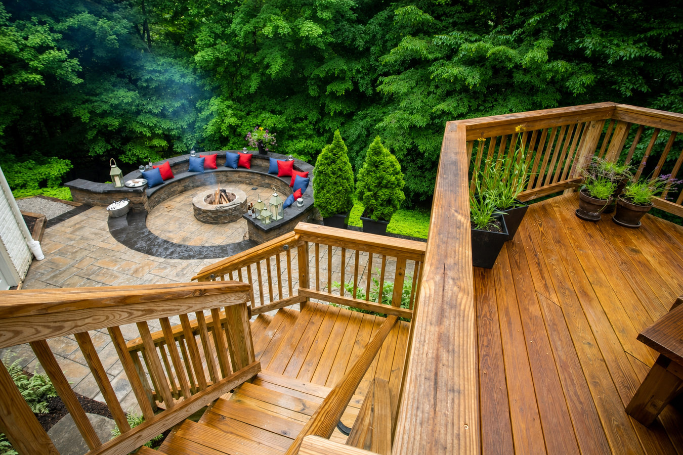 Multi-level decks